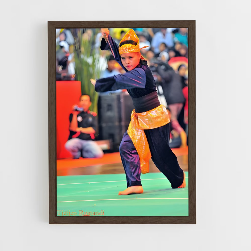 Poster Maître Silat – affiche Pencak Silat (vue 5)